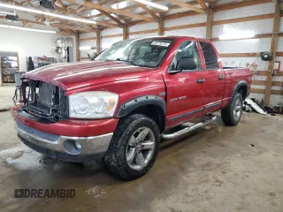 2007 Dodge 1500 Laramie with VIN 1D7HU182X7S168431, listed as a Copart auction lot 49779725 with 151,164 mi miles and Clean Title. Bid and sale history available at carsss.com. Image 1.