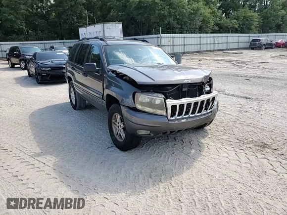 2002 Jeep Grand Cherokee with VIN 1J8GX48S12C255290, listed as a Copart auction lot 57832025 with 191,293 mi miles and Non repairable. Bid and sale history available at DreamBid. Image 11.