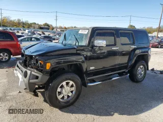 2008 Hummer H3 SUV Luxury with VIN 5GTEN43E288195918, listed as a Copart auction lot 76897894 with 166,311 mi miles and Non Repairable. Bid and sale history available at carsss.com. Image 1.