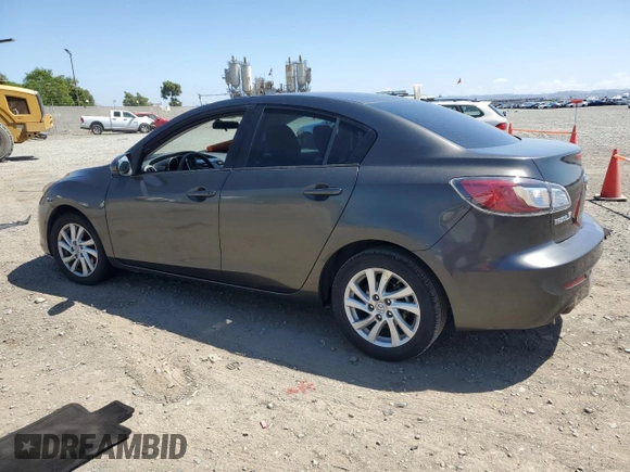 2012 Mazda 3 i Touring with VIN JM1BL1V85C1644077, listed as a Copart auction lot 56778845 with 166,714 mi miles and Salvage title. Bid and sale history available at DreamBid. Image 2.