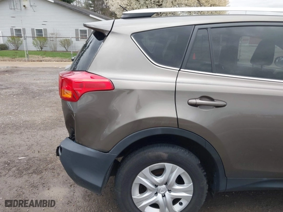 2015 Toyota RAV4 LE with VIN 2T3BFREV1FW245801, listed as a IAAI auction lot 42039074 with 129,181 mi miles. Bid and sale history available at carsss.com. Image 17.
