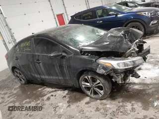 2018 Kia Forte LX with VIN 3KPFL4A74JE197378, listed as a IAAI auction lot 41543383 with 107,078 mi miles. Bid and sale history available at carsss.com. Image 13.