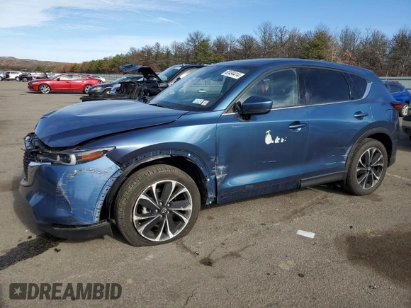 2023 Mazda CX-5 2.5 S Premium Plus Package with VIN JM3KFBEM1P0116176, listed as a Copart auction lot 80494414 with 10,623 mi miles and Salvage Title. Bid and sale history available at carsss.com. Image 1.