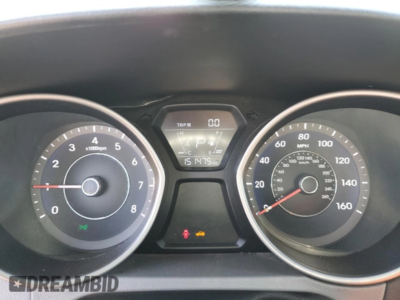 2015 Hyundai Elantra SE с VIN 5NPDH4AEXFH572829, выставлен на аукционе Copart как лот 54876855 с пробегом 151 475 миль миль и Списание • Salvage title. История ставок и продаж доступна на DreamBid. Изображение 9.