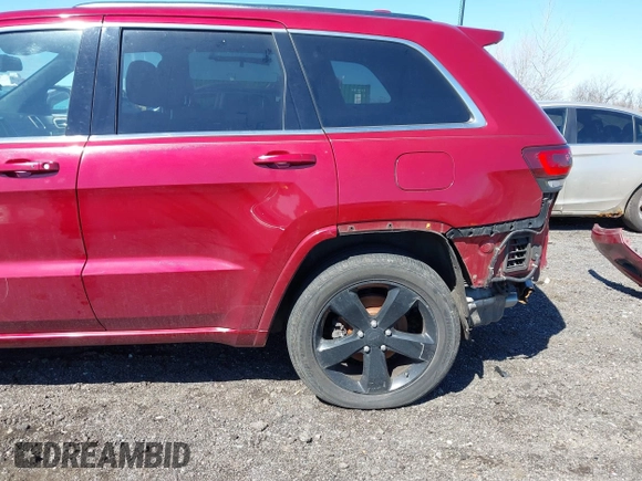 2015 Jeep Grand Cherokee Laredo with VIN 1C4RJFAG5FC659962, listed as a IAAI auction lot 41810410 with 109,141 mi miles. Bid and sale history available at carsss.com. Image 19.