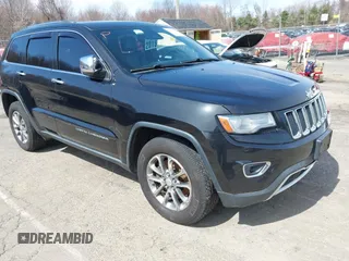 2014 Jeep Grand Cherokee Limited with VIN 1C4RJFBM8EC310118, listed as a IAAI auction lot 41882638 with 163,402 mi miles and . Bid and sale history available at DreamBid. Image 1.