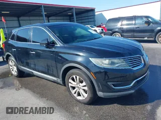 2016 Lincoln MKX Premiere with VIN 2LMTJ6JR9GBL55977, listed as a IAAI auction lot 41949785 with 278,804 mi miles. Bid and sale history available at carsss.com. Image 1.