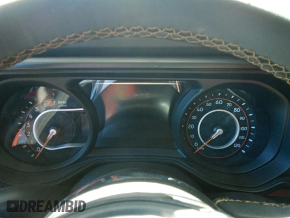 2024 Jeep Wrangler Sahara with VIN 1C4PJXEG8RW336631, listed as a Copart auction lot 56427475 with Not provided miles and Salvage title. Bid and sale history available at DreamBid. Image 9.