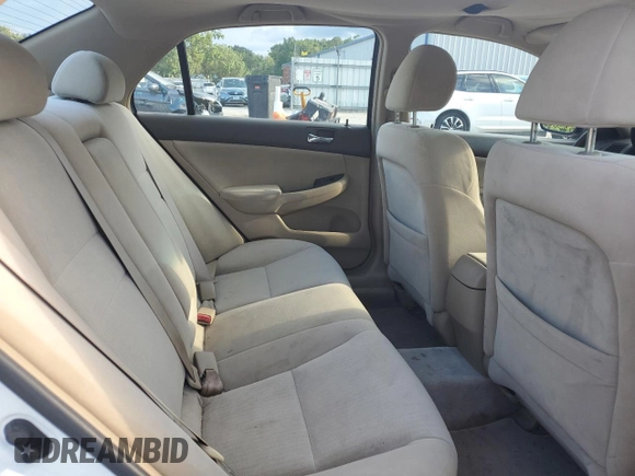 2005 Honda Accord LX with VIN 1HGCM564X5A003936, listed as a Copart auction lot 64819155 with 160,545 mi miles and Clean title. Bid and sale history available at DreamBid. Image 10.