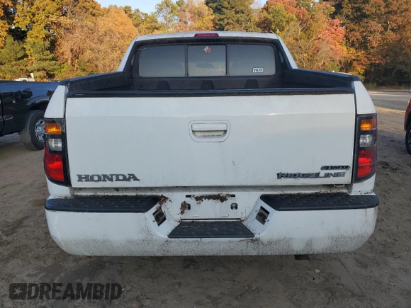 2008 Honda Ridgeline RT with VIN 2HJYK16228H501129, listed as a Copart auction lot 74603304 with 0 mi miles and Clean Title. Bid and sale history available at carsss.com. Image 6.