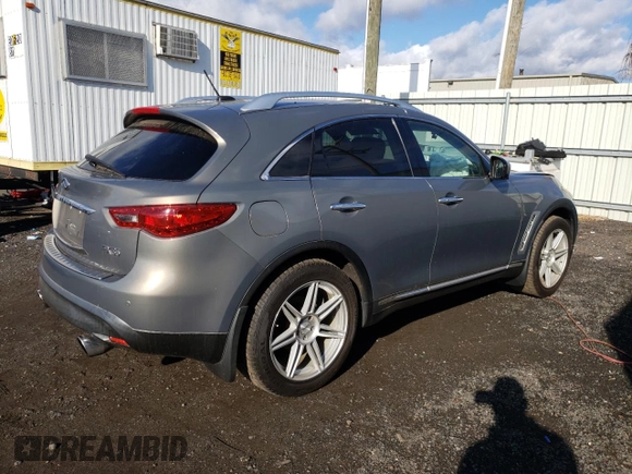 2011 Infiniti FX35 with VIN JN8AS1MW6BM140637, listed as a Copart auction lot 78247484 with 183,952 mi miles and Clean Title. Bid and sale history available at carsss.com. Image 3.