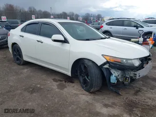 2011 Acura TSX with VIN JH4CU2F61BC014367, listed as a IAAI auction lot 42004221 with 155,297 mi miles. Bid and sale history available at carsss.com. Image 1.