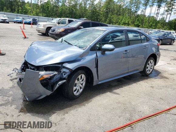 2024 Toyota Corolla LE z VIN 5YFB4MDE2RP205140, wystawiony jako Copart lot #56871145 z przebiegiem 2 515 mil mil oraz Szkoda całkowita • Salvage title. Historia ofert i sprzedaży dostępna na DreamBid. Obrazek 1.