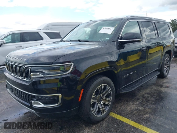 2023 Jeep Wagoneer Series II with VIN 1C4SJRBP4PS562826, listed as a IAAI auction lot 42600245 with 62,557 mi miles and . Bid and sale history available at DreamBid. Image 17.