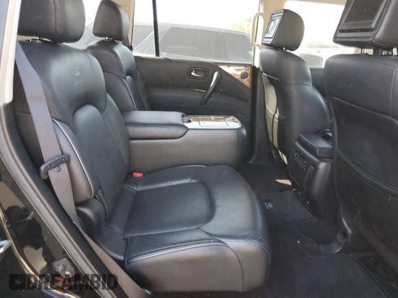 2012 Infiniti QX56 7-passenger with VIN JN8AZ2NF8C9515139, listed as a Copart auction lot 77578344 with 81,886 mi miles and Salvage Title. Bid and sale history available at carsss.com. Image 11.