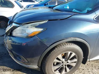 2015 Nissan Murano S with VIN 5N1AZ2MH6FN286594, listed as a IAAI auction lot 41490552 with 143,958 mi miles. Bid and sale history available at carsss.com. Image 17.