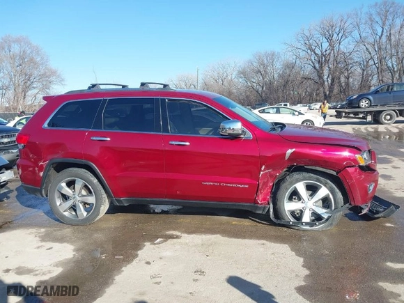 2015 Jeep Grand Cherokee Limited with VIN 1C4RJFBG6FC836047, listed as a IAAI auction lot 41513675 with 174,375 mi miles. Bid and sale history available at carsss.com. Image 13.
