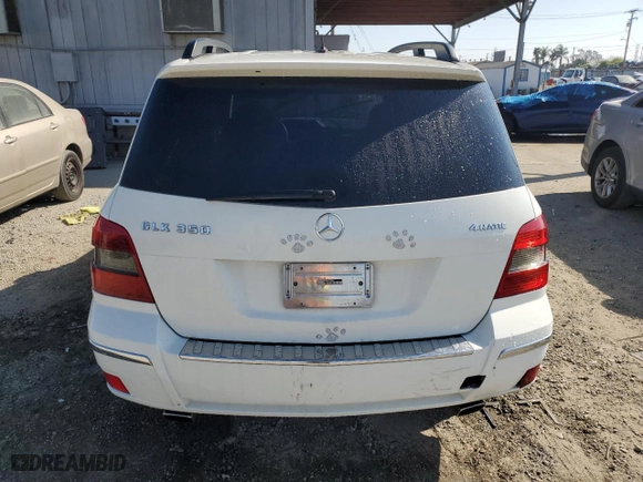 2010 Mercedes-Benz GLK-Class GLK 350 with VIN WDCGG8HB3AF323630, listed as a Copart auction lot 50734725 with 128,971 mi miles and Clean Title. Bid and sale history available at carsss.com. Image 6.