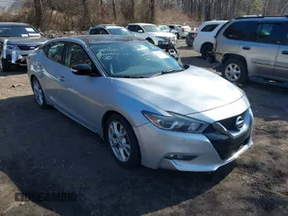 2016 Nissan Maxima 3.5 SV with VIN 1N4AA6AP7GC447830, listed as a IAAI auction lot 41594235 with 46,493 mi miles. Bid and sale history available at carsss.com. Image 1.