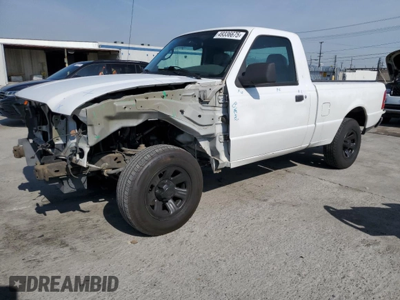 2008 Ford Ranger XL with VIN 1FTYR10D58PA70520, listed as a Copart auction lot 49336675 with 199,999 mi miles and Salvage Title. Bid and sale history available at carsss.com. Image 1.