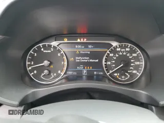 2025 Nissan Altima SV with VIN 1N4BL4DW6SN308033, listed as a Copart auction lot 52924055 with 1,989 mi miles and Salvage Title. Bid and sale history available at DreamBid. Image 9.