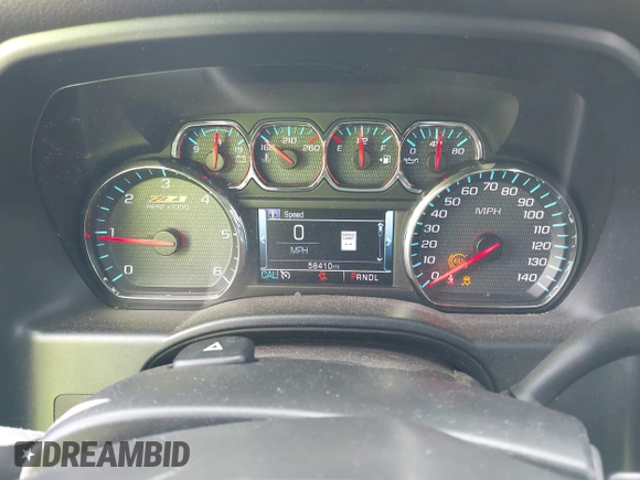 2018 Chevrolet Silverado 1500 with VIN 1GCVKSEC3JZ125571, listed as a IAAI auction lot 41982881 with 58,410 mi miles and . Bid and sale history available at DreamBid. Image 7.