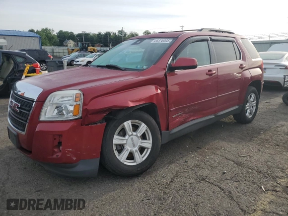 2014 GMC Terrain SLE z VIN 2GKFLWEK1E6284594, wystawiony jako Copart lot #58376005 z przebiegiem 106 079 mil mil oraz Szkoda całkowita • Salvage title. Historia ofert i sprzedaży dostępna na DreamBid. Obrazek 1.