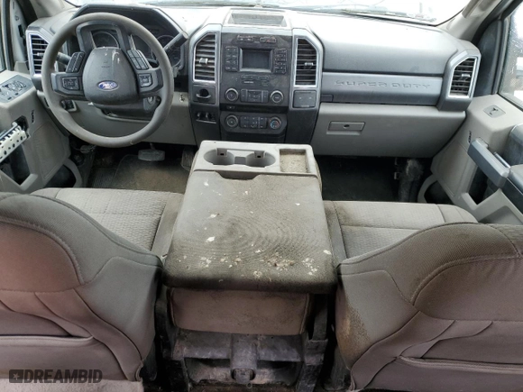 2017 Ford Super Duty F-250 SRW Lariat with VIN 1FT7W2BTXHED86652, listed as a Copart auction lot 43603474 with 223,491 mi miles and Salvage Title. Bid and sale history available at carsss.com. Image 8.