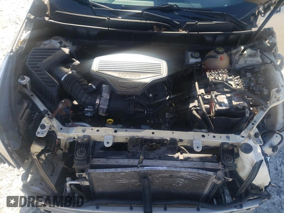 2017 Cadillac XT5 FWD with VIN 1GYKNARS0HZ124016, listed as a Copart auction lot 43510905 with 10,552 mi miles and Salvage Title. Bid and sale history available at carsss.com. Image 12.