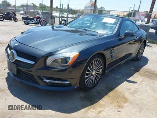 2013 Mercedes-Benz SL 550 with VIN WDDJK7DA8DF010469, listed as a IAAI auction lot 42626374 with 108,360 mi miles and . Bid and sale history available at DreamBid. Image 2.