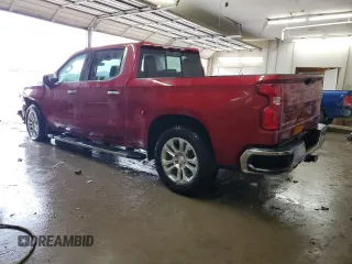 2024 Chevrolet Silverado 1500 LTZ with VIN 1GCUDGED4RZ266348, listed as a Copart auction lot 42705115 with 14,826 mi miles and Salvage Title. Bid and sale history available at DreamBid. Image 2.