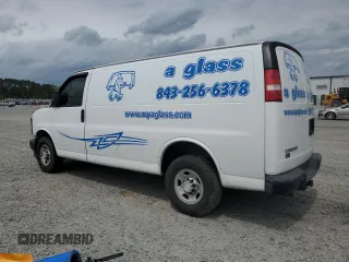 2017 Chevrolet Express Cargo z VIN 1GCWGAFF3H1147488, wystawiony jako Copart lot #51792665 z przebiegiem Nie podano mil oraz Szkody całkowita. Historia ofert i sprzedaży dostępna na DreamBid. Obrazek 2.