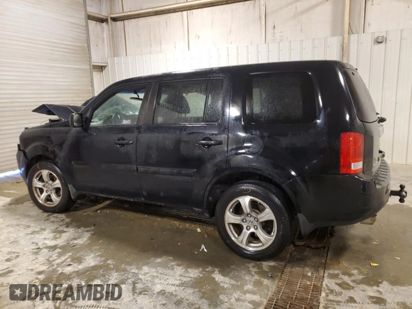 2012 Honda Pilot EX with VIN 5FNYF4H42CB052073, listed as a Copart auction lot 45008425 with 151,481 mi miles and Salvage Title. Bid and sale history available at carsss.com. Image 2.