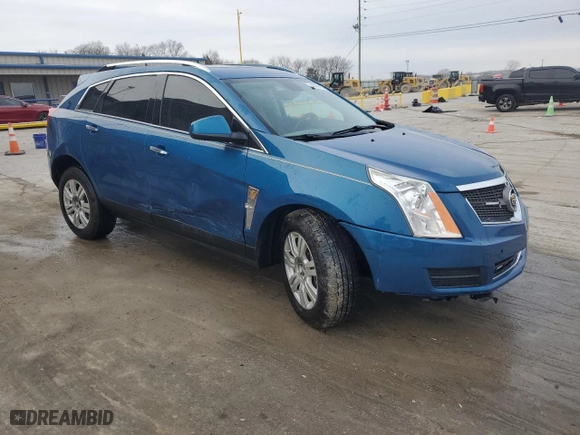 2010 Cadillac SRX Luxury Collection with VIN 3GYFNAEY6AS622400, listed as a Copart auction lot 44059435 with 108,966 mi miles and Salvage Title. Bid and sale history available at carsss.com. Image 4.