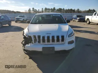 2017 Jeep Cherokee Sport with VIN 1C4PJMAS4HD234617, listed as a Copart auction lot 80662074 with 125,362 mi miles and Salvage title. Bid and sale history available at DreamBid. Image 5.