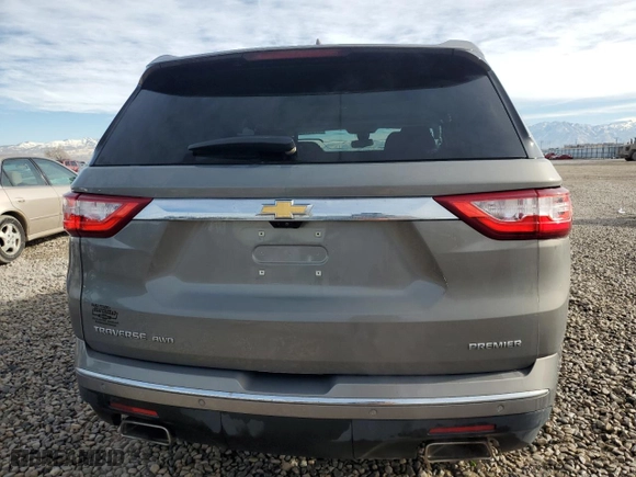 2019 Chevrolet Traverse Premier with VIN 1GNEVKKW3KJ139564, listed as a Copart auction lot 87314634 with 78,509 mi miles and Salvage Title. Bid and sale history available at carsss.com. Image 6.