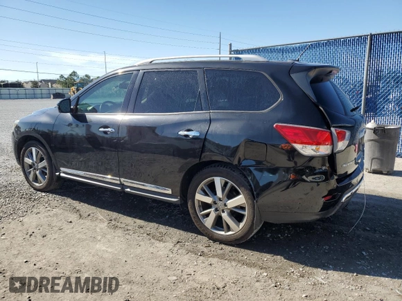 2015 Nissan Pathfinder S with VIN 5N1AR2MN8FC699733, listed as a Copart auction lot 53211155 with 99,153 mi miles and Salvage Title. Bid and sale history available at carsss.com. Image 2.