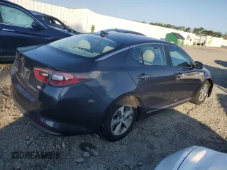 2015 Kia Optima Hybrid with VIN KNAGM4AD1F5079389, listed as a Copart auction lot 68497174 with 0 mi miles and Clean Title. Bid and sale history available at carsss.com. Image 3.