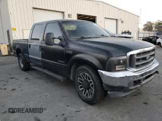 2003 Ford Super Duty F-250 XL with VIN 1FTNW20F03EA23645, listed as a Copart auction lot 82768964 with 0 mi miles and Salvage Title. Bid and sale history available at carsss.com. Image 4.