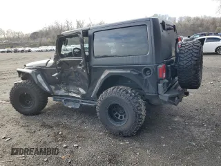 2017 Jeep Wrangler Sport with VIN 1C4AJWAG8HL569835, listed as a Copart auction lot 52822585 with 46,023 mi miles and Salvage Title. Bid and sale history available at DreamBid. Image 2.