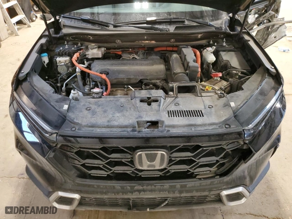 2024 Honda CR-V Hybrid Sport Touring with VIN 2HKRS6H99RH212726, listed as a Copart auction lot 43047195 with 112,193 mi miles and Salvage Title. Bid and sale history available at carsss.com. Image 12.