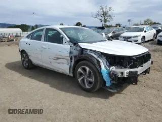 2020 Honda Insight EX with VIN 19XZE4F54LE000758, listed as a Copart auction lot 49923805 with 76,483 mi miles and Salvage Title. Bid and sale history available at carsss.com. Image 4.