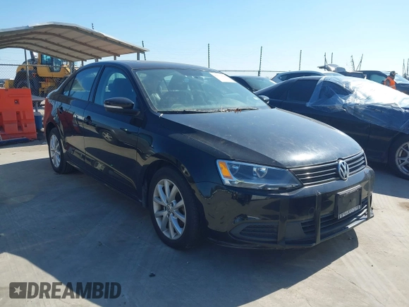 2012 Volkswagen Jetta Sedan SE w/Convenience PZEV with VIN 3VWDP7AJ1CM339992, listed as a IAAI auction lot 41632040 with 95,461 mi miles. Bid and sale history available at carsss.com. Image 1.