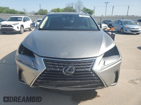 2019 Lexus NX 300 with VIN JTJBARBZ9K2197650, listed as a Copart auction lot 50976215 with 49,021 mi miles and Salvage Title. Bid and sale history available at DreamBid. Image 5.