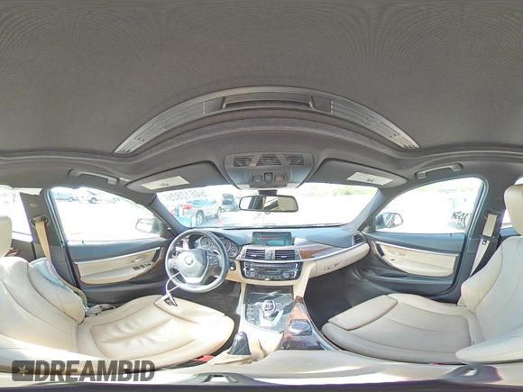 2017 BMW 3 Series 330i with VIN WBA8B9G37HNU53691, listed as a Copart auction lot 54612825 with 107,287 mi miles and Salvage Title. Bid and sale history available at carsss.com. Image 14.