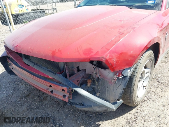 2011 Ford Mustang V6 with VIN 1ZVBP8AM6B5128816, listed as a IAAI auction lot 41763956 with 114,701 mi miles and . Bid and sale history available at carsss.com. Image 6.