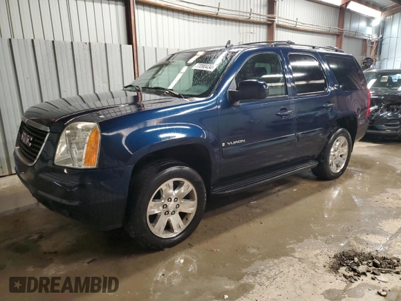 2007 GMC Yukon SLT with VIN 1GKFC13J97R307091, listed as a Copart auction lot 77090434 with 205,175 mi miles and Salvage Title. Bid and sale history available at carsss.com. Image 1.