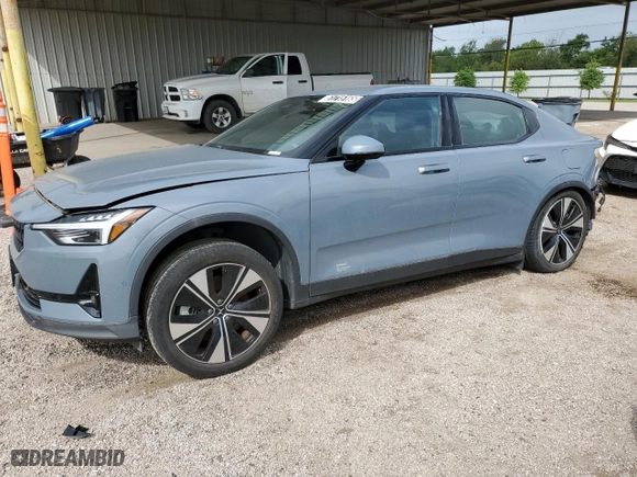 2023 Polestar 2 with VIN YSMEG3KA6PL157392, listed as a Copart auction lot 51715165 with 22,495 mi miles and Non Repairable. Bid and sale history available at carsss.com. Image 1.