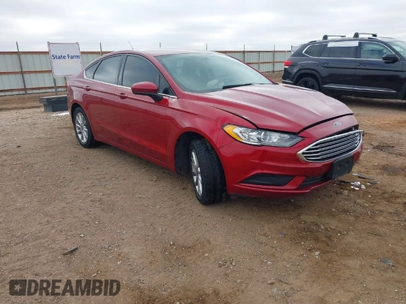 2017 Ford Fusion SE with VIN 3FA6P0HD9HR379143, listed as a IAAI auction lot 41567811 with 137,233 mi miles. Bid and sale history available at carsss.com. Image 1.