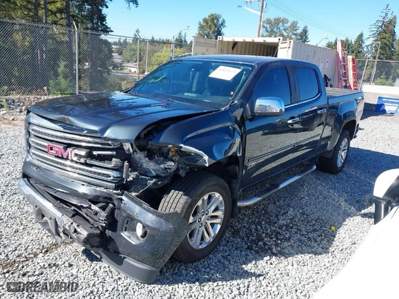 2017 GMC Canyon 4WD SLT with VIN 1GTP6DE14H1226926, listed as a IAAI auction lot 40421473 with 1 mi miles. Bid and sale history available at carsss.com. Image 2.